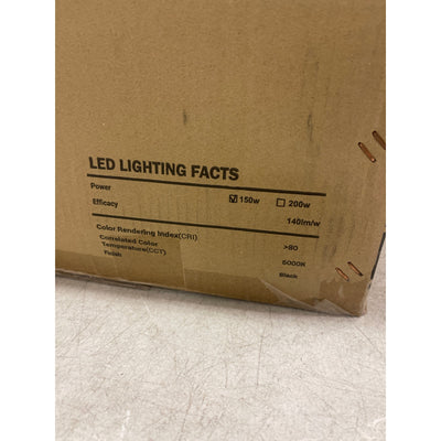 4-PACK Hyperlite LED High Bay Light - Black Hero Series, 21750lumens AC 120-277V