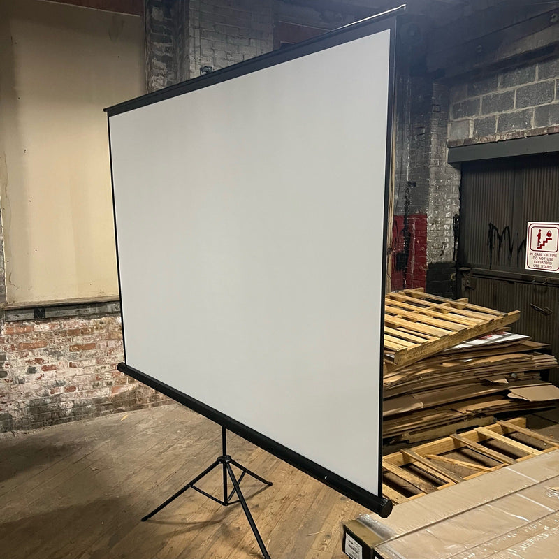 Taotronics 120” 4:3 Projector Screen, Adjustable Height w Metal Tripod Base