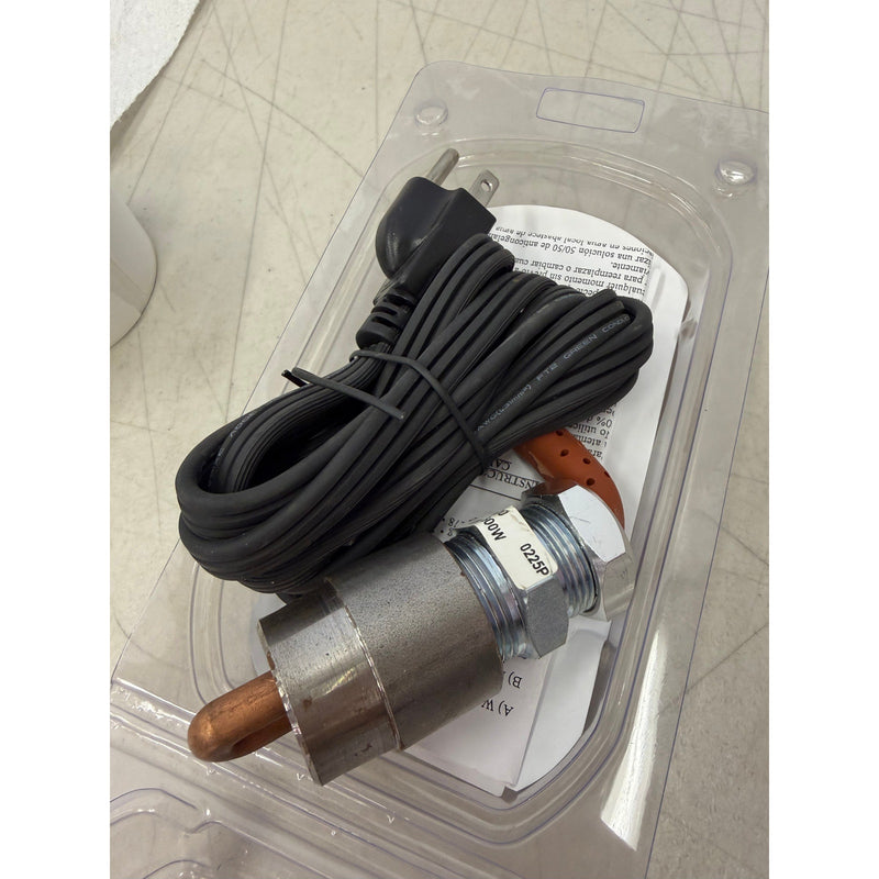 Kats Engine Frost Plug Heater, 1-1/4 NPT, Drive In, copper, 5ft cord, 600W, 120V