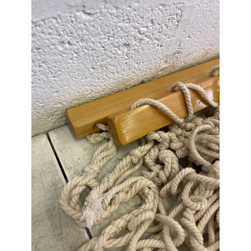 Y- STOP Hammocks, Traditional Cotton Rope Hammock for Two Person, Max 440 Lbs