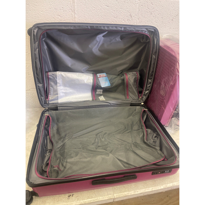 GinzaTravel PP Material Luggage Expandable Hard 20" & 28" Suitcase w 360 Wheels