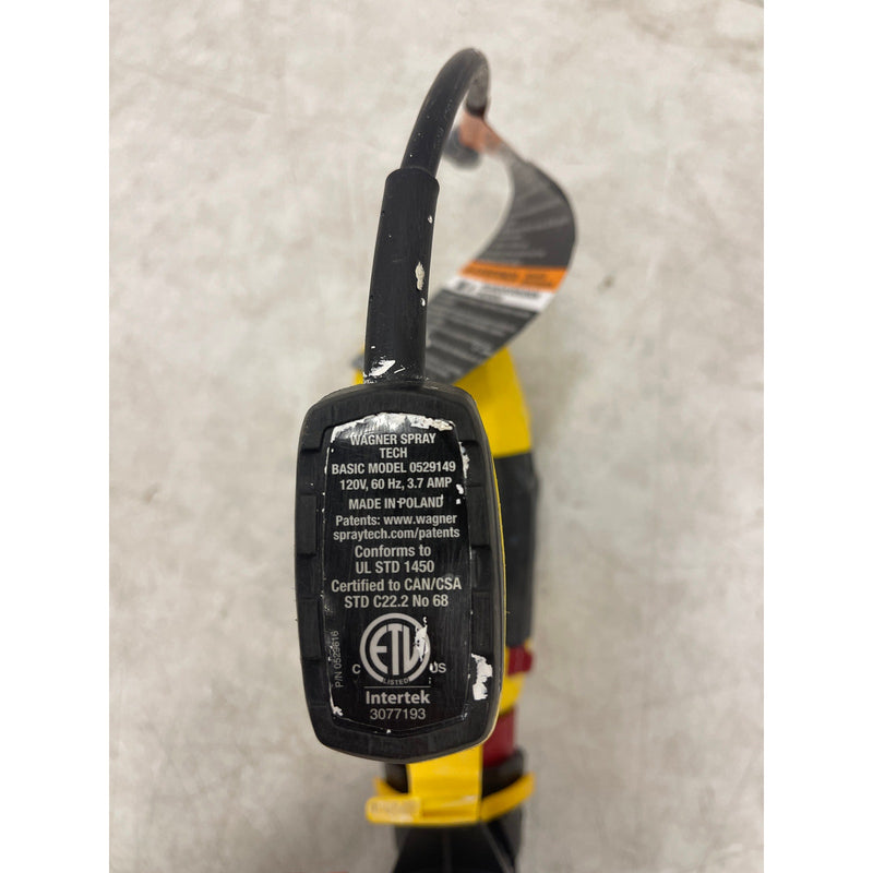 Wagner Control Stainer 350 Handheld HVLP Stain Sprayer Corded Black/Yellow, READ
