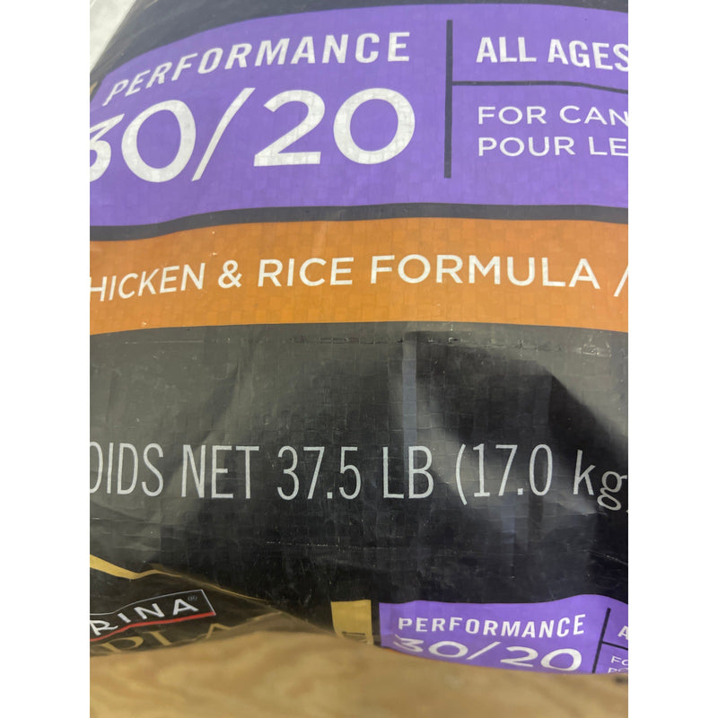 Purina Pro Plan Sport 30/20 Chicken & Rice Formula High Protein Dog Food 37.5lbs