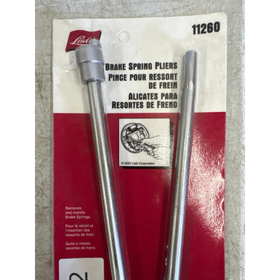 Lisle Brake Spring Pliers, Removes & Installs Brake Springs- 11260