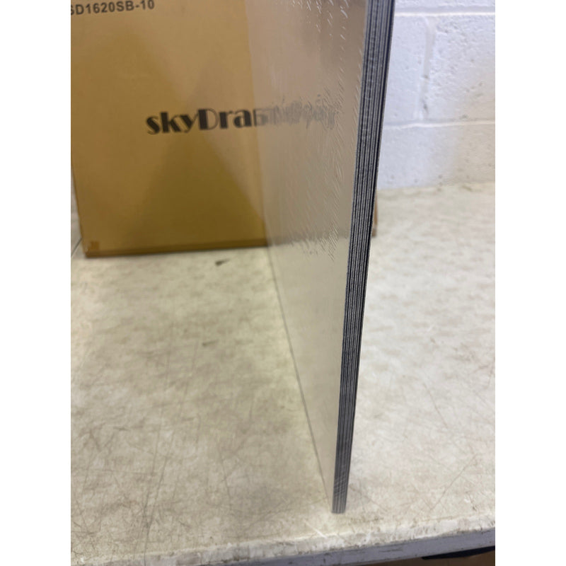 5-PACKS-of-10 SkyDrama Uncut Acid-Free Picture Mat Boards - 16x20 - White