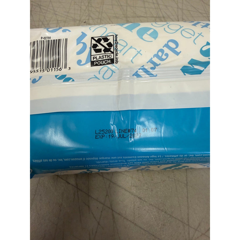 (9 pks of 90) Amazon Elements Baby Wipes, Unscented, Flip-Top Packs, 810 Total