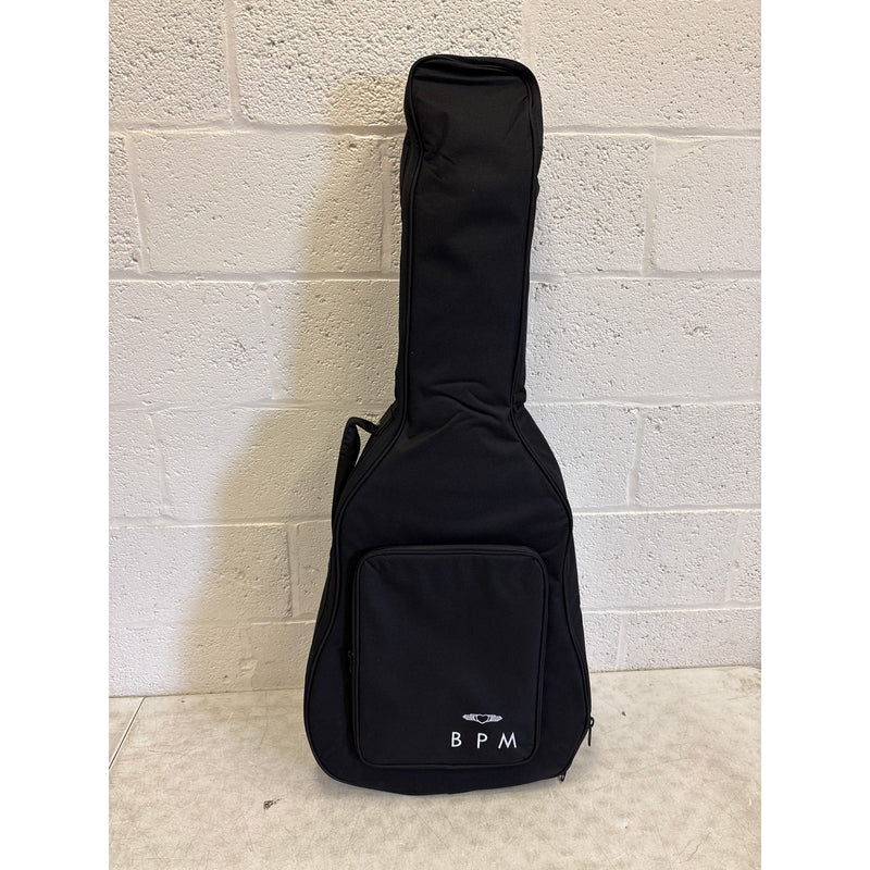 BPM Acoustic Guitar Case Bag with Padding, Backpack Style with Adjustable Straps