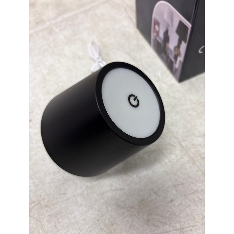 LED Wine Bottle Lamp 3-Color Wireless Bottle Table Touch Control - Black