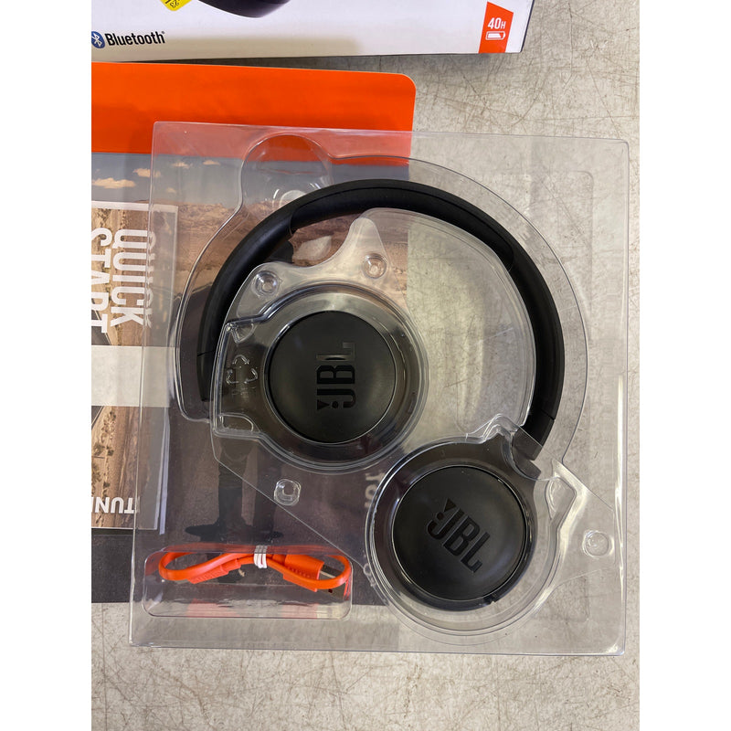 JBL Tune Wireless on-ear headphones - Black, Bluetooth Hands Free Call 510BT