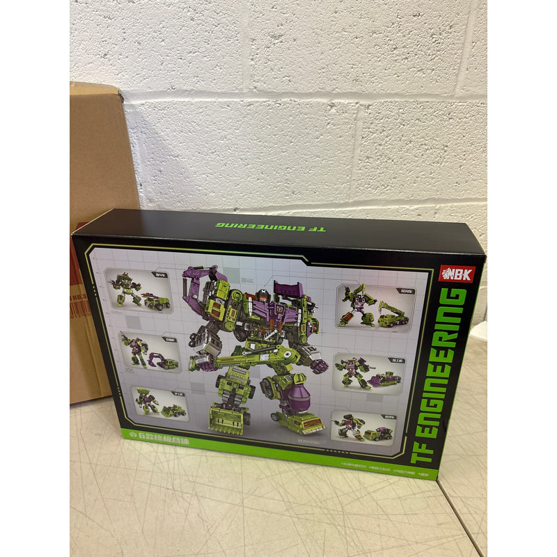 Nbk Deformation Oversize Toy Robot Devastator Engineering Combiner SEALED