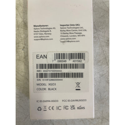 Xplora XGO3 Kids Smart Watch Cell Phone w GPS Tracker, Bundle - Black