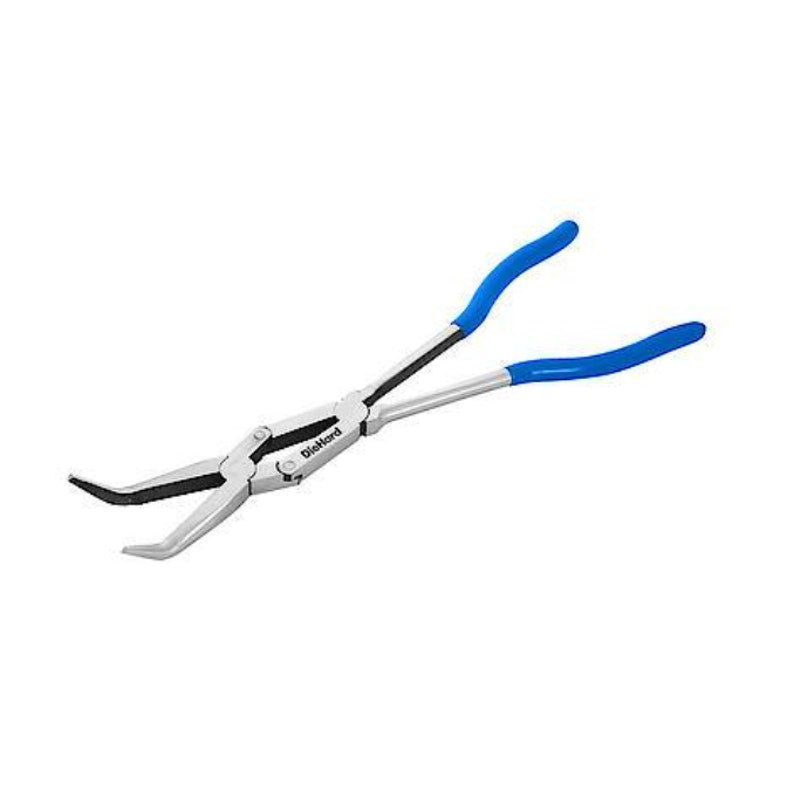 DieHard Angled Pliers with Anti-Slip Grip for Tight Spaces, 12-3/4" - DHP55112