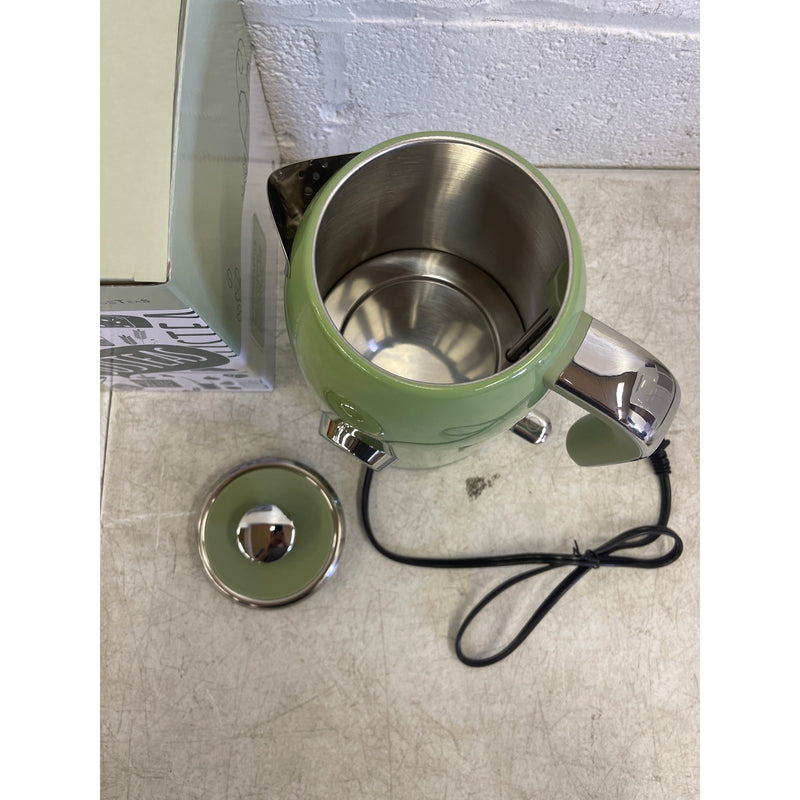SUSTEAS Electric Kettle 57oz Hot Tea Kettle Water Boiler w Thermometer - Green