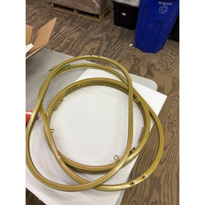 Tribesigns Round End Table, 26" Tall Sofa Side Table, Faux Marble Top, READ