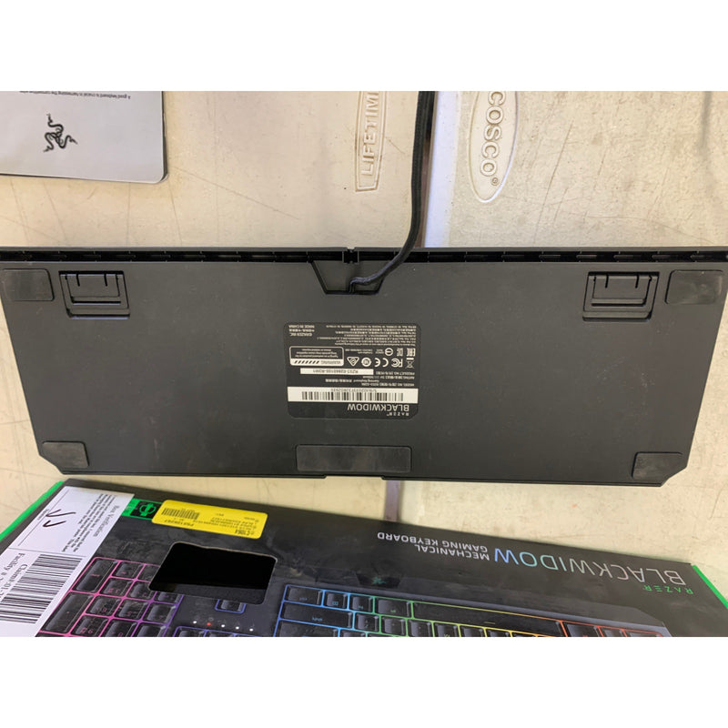 Razer BlackWidow Wired Mechanical Gaming Keyboard for PC, Wired, Missing Keys