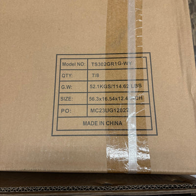 60-Pcs Aluminum Louvered Roof Panels for Pergola, Gray, 54"x5" TS302GR1