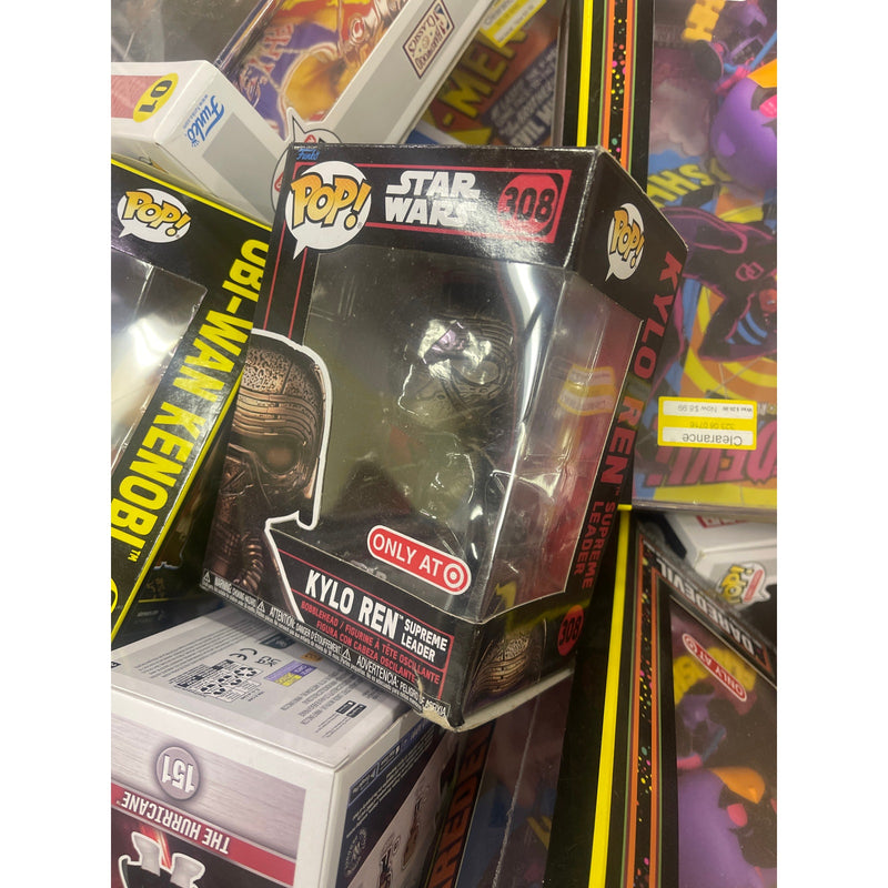 Pallet-of-300 FUNKO POPS IN BOX, MULTIPLE SIZES, Star Wars, Marvel, WWE, Justice League, Avengers