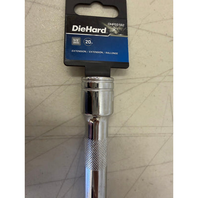 DieHard 1/2" Drive Socket Extension Bar 20", Chrome Vanadium Steel