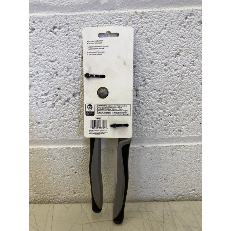 TEQ Correct 10" Groove Joint Pliers, Carbon Steel, Soft Grip Handles