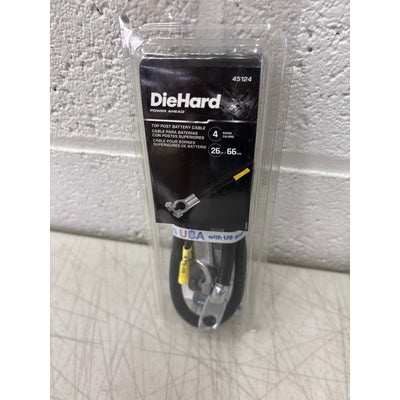DieHard Battery Cable Top Post 26" Long 4 Gauge Positive/Negative Terminal 45124