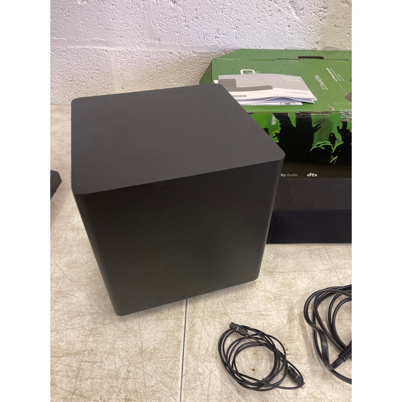 VIZIO 2.1 Home Theater Sound Bar w DTS Virtual:X, Wireless Subwoofer, No Remote