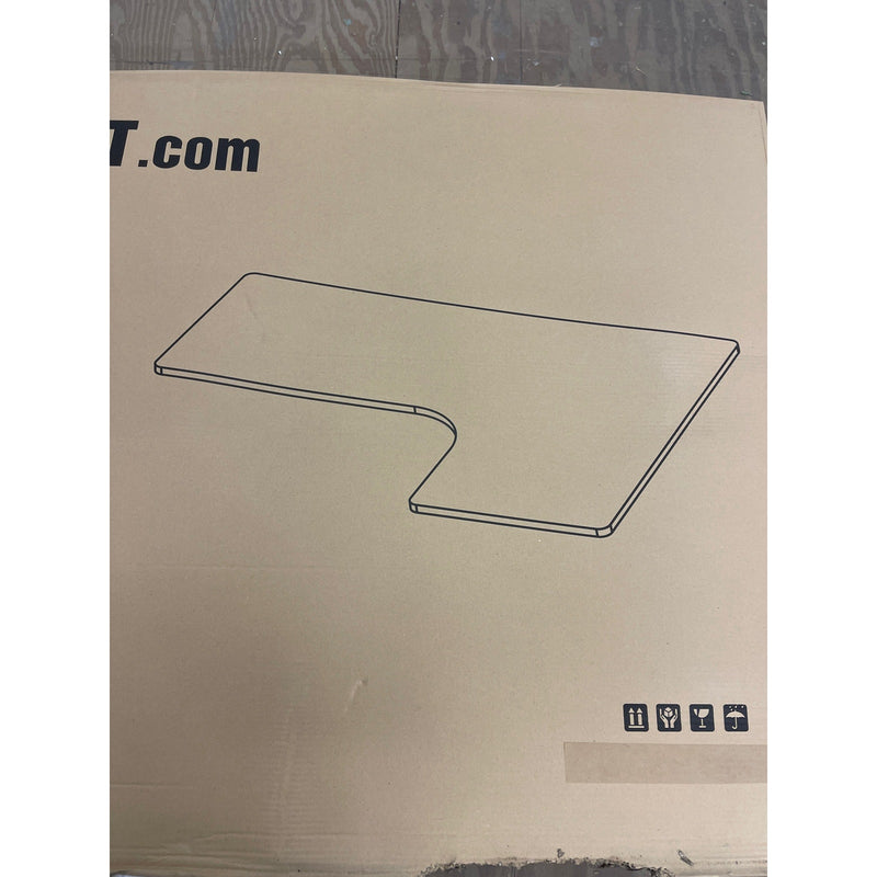 Flexispot Desk Top Only No Frame, L-shaped 63" x 43&