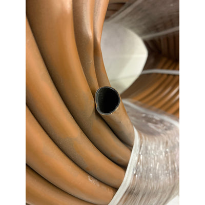 DIG  Brown Blank Poly Tubing for Drip Irrigation B37-700B 1/2in 500 FEET LONG