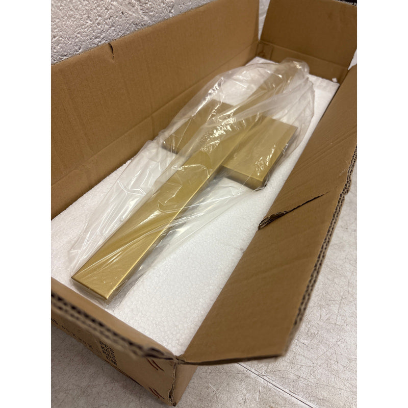 Flush Mount LED Wall Sconce 23.5" CraftThink Gold Bar, Wall Lights, Modern