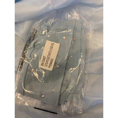 Party City Cinderella Costume, Disney Descendants 4  Blue Sparkly ADULT XL