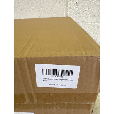 Hardshell Travel Backpack for Starlink Mini, Waterproof Carrying Case - Black