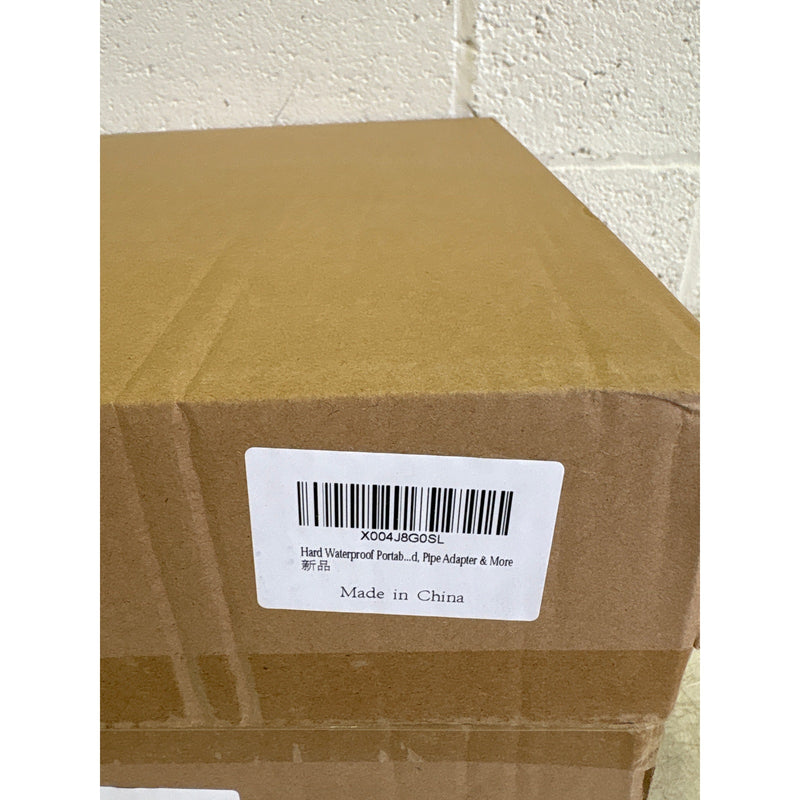 Hardshell Travel Backpack for Starlink Mini, Waterproof Carrying Case - Black