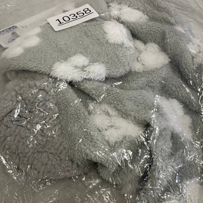 Koolaburra by UGG Pet Maggie Paw Hoodie Dog Jacket 12-13" Collar, Gray - Small