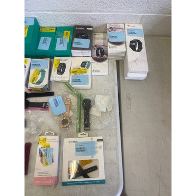 Lot of 32 Smart Watches, Mixed Condition, Amazfit, 3Plus, Xplora, Willful, Yamay