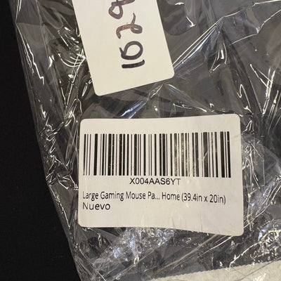 Large 39.4" x 20" Cloth Gaming Mouse Pad, Non-Slip Bottom, Office Desk - Black