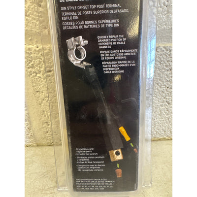 DieHard Battery Cable DIN Style Top Post Splice 7.5" 2 Gauge Positive/Negative