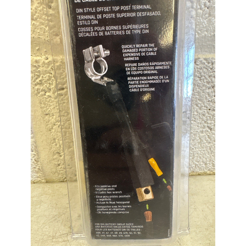 DieHard Battery Cable DIN Style Top Post Splice 7.5" 2 Gauge Positive/Negative