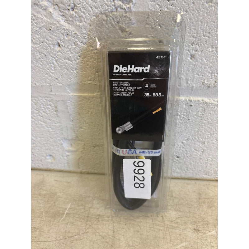 DieHard Battery Cable Side Post 35" Long 4 Gauge For Positive/Negative Terminals