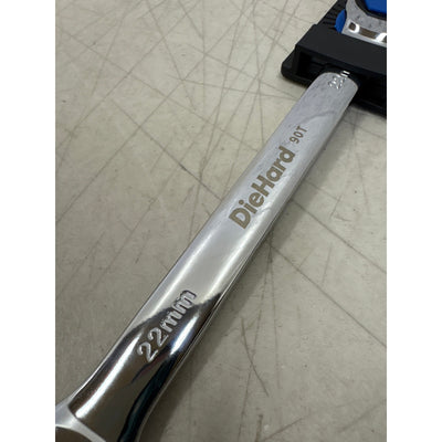 DieHard 22mm Ratcheting Wrench for Precise Automotive Work, 12 Point - DHP55029