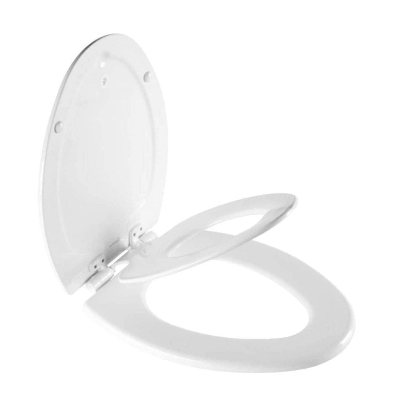 Mayfair NextStep2 Toilet Seat w Toddler Potty Training Seat Built-In, Slow Close