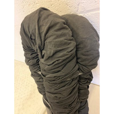 Amerimax Home FLEX Drain 4 in. x 25 ft. Black Copolymer Perforated w Sock