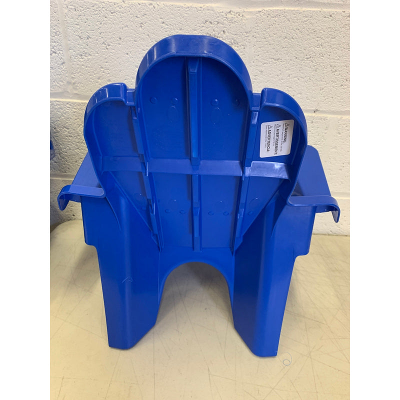 American Plastic Toys Chairs 4-Pack  Dark Blue  Adirondack Outdoor kid furniture