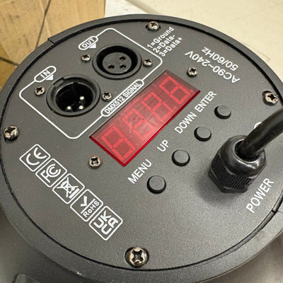 2-PACK 200W COB LED Stage Lights Warm & Cool White Stage Spotlights Concert