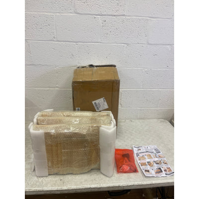 3-Pack Unununu Stackable Solid Wood Storage Chests Bins with Lids 19.5”W