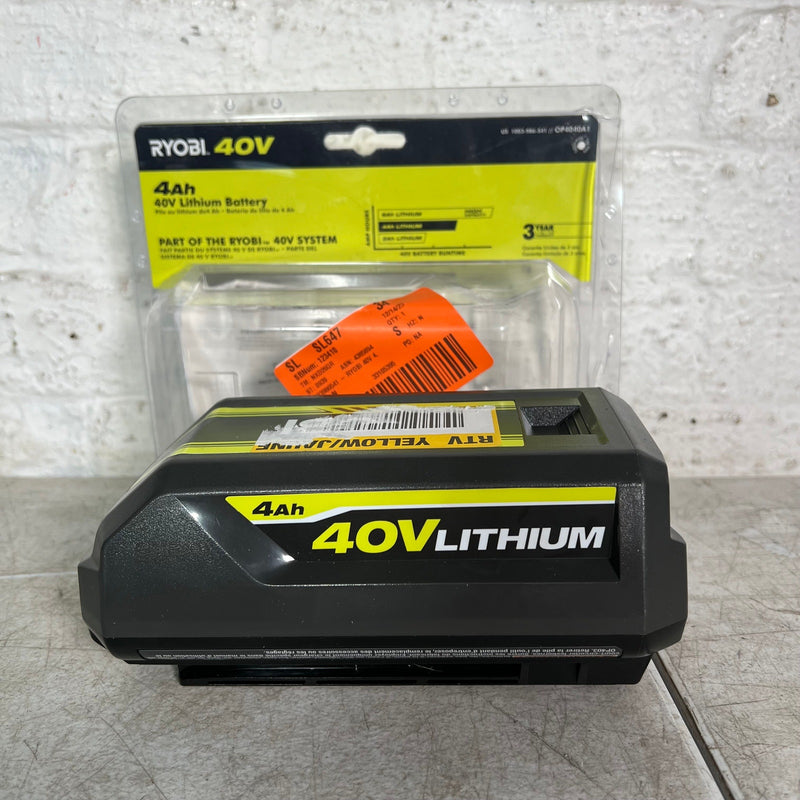 Genuine RYOBI 40-Volt Lithium-Ion 4.0 Ah Battery OP40404VNM