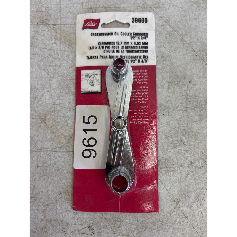 Lisle Transmission Oil Cooler Scissors 3/8" x 1/2" Two Sides, Hand Tools - 39660