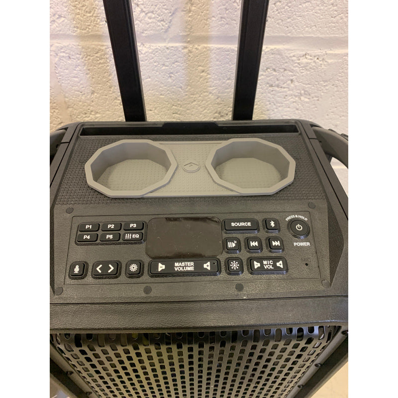ECOXGEAR Boulder Max Pro SPEAKER Waterproof, Bluetooth, with Lights & Handle