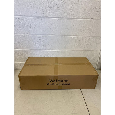 WALMANN Wall Mount 2-Golf-Bags-Stand, Golf Bag Organizer, Extra Large- Black