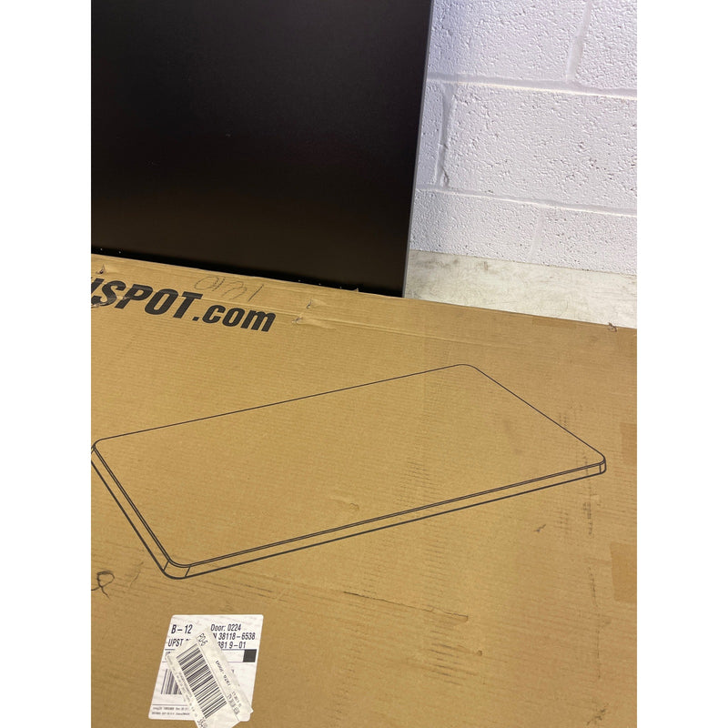 FLEXISPOT Desk Top ONLY No Frame, Rectangular Work Surface, Black 48" x 30" x 1"