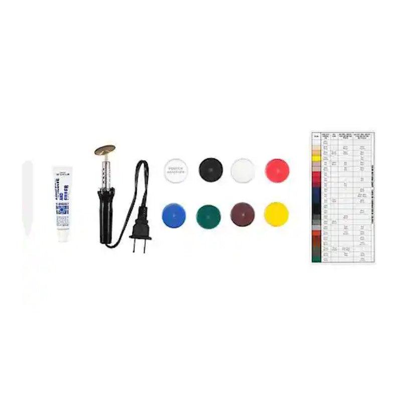 Permatex Pro-Style Vinyl and Leather Repair Kit w Heating Tool - 81781 - Auto