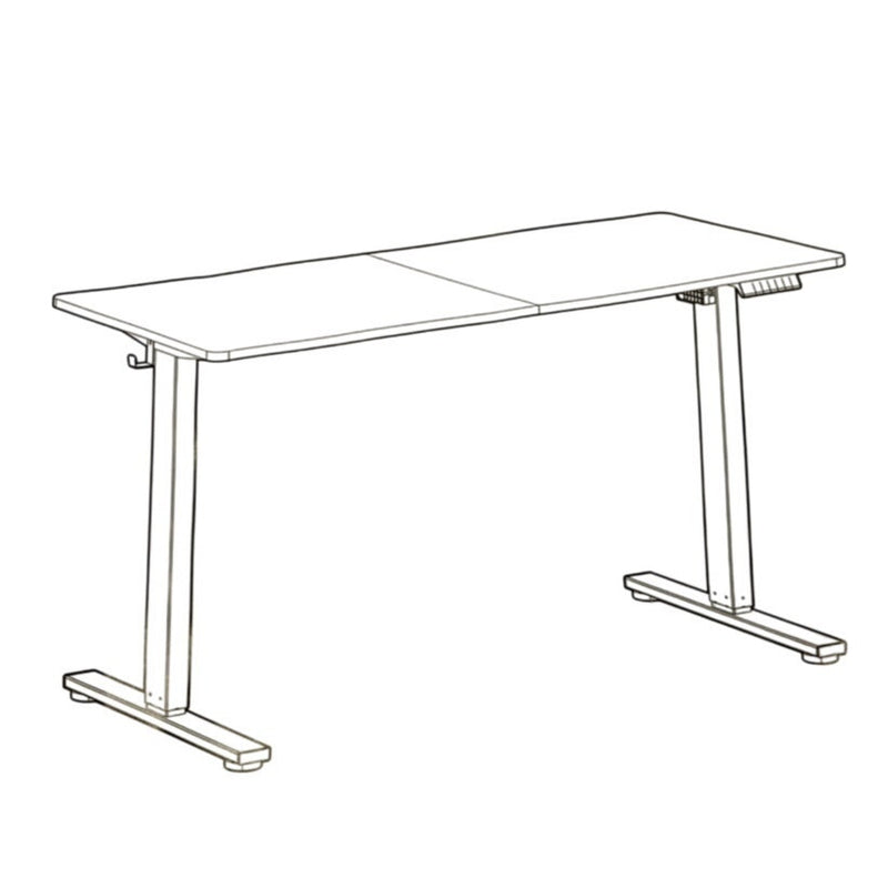 Flexispot 63" x 24" Standing Adjustable Desk BLACK EN1B-P63 Missing Hardware